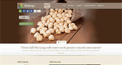 Desktop Screenshot of biolanga.it